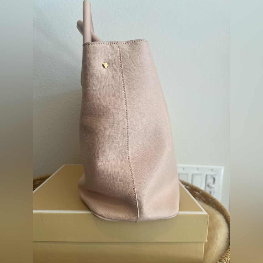 Furla Women's Blush Leather Tote - Picture 7 of 14